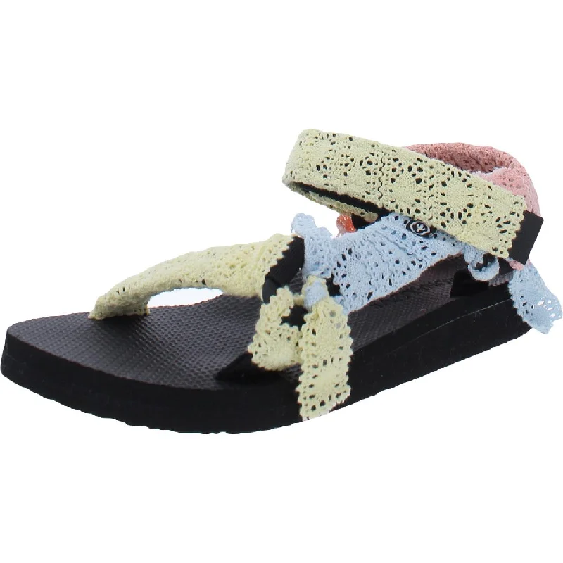 Arizona Love Trekky Women's Mixed Lace Adjustable Sport Sandals