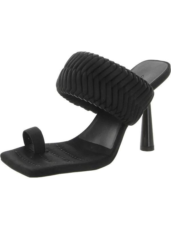 Rosie 1 Raso Womens Satin Braided Slide Sandals