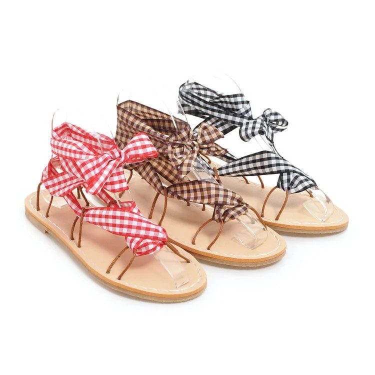 Women's's Strapped Slik Flat Sandals