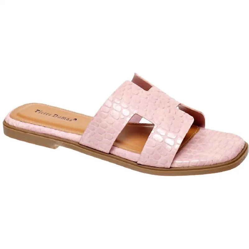 Women's Empress Croc Sandals In Dusty Rose