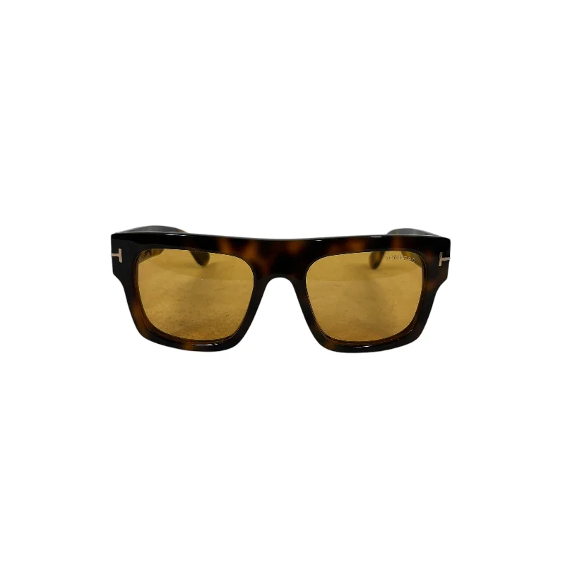 TOM FORD/Sunglasses/Tortoiseshell Pattern/BRW/TF711