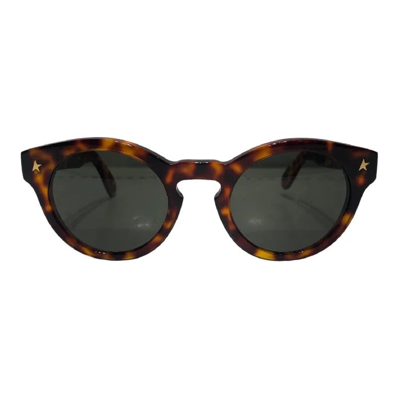 GOLDEN GOOSE/Sunglasses/Tortoiseshell Pattern/BRW/ROUND FRAME SUNGLASSES