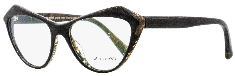 Alain Mikli Women's  Eyeglasses A03089 Lumette 004 Black/Brown 55mm