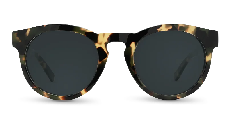 Pecan Tortoise Frame - Smoke Lens