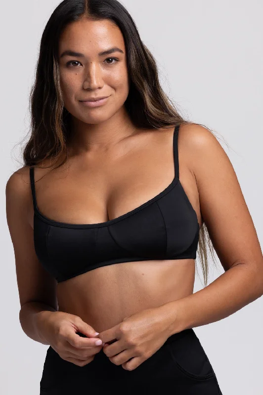 Makenna Bikini Top - Black