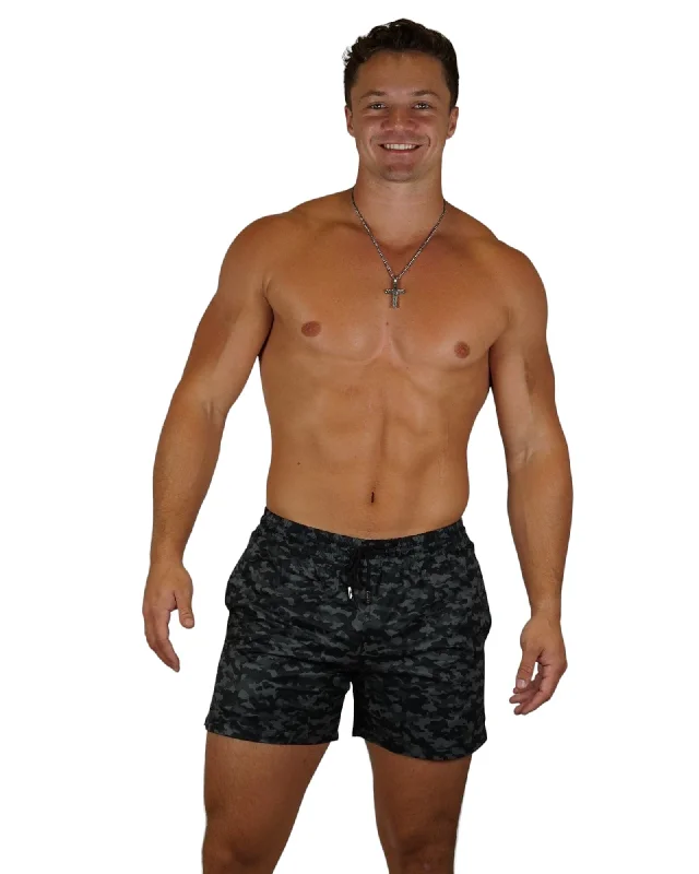 BLACK-OPS MEN TRUNKS 5.5" & 7.5" STRETCH