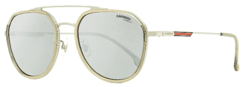 Carrera Unisex Navigator Sunglasses CA1028/G/S 0IHT4 Palladium/Gray 55mm