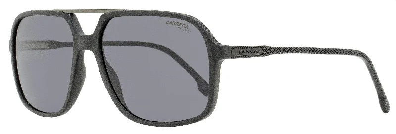 Carrera Unisex Rectangular Sunglasses 229/S 807IR Matte Black 59mm