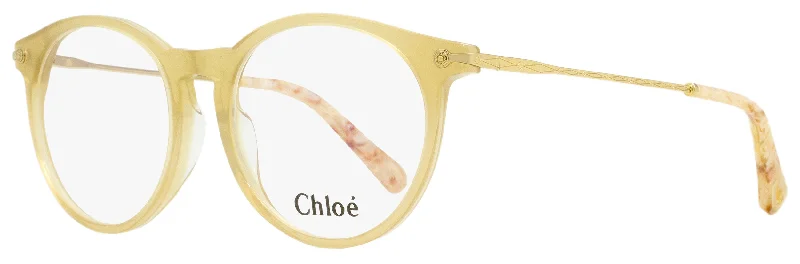 Chloe Women's Oval Eyeglasses CE2735 279 Sand 52mm