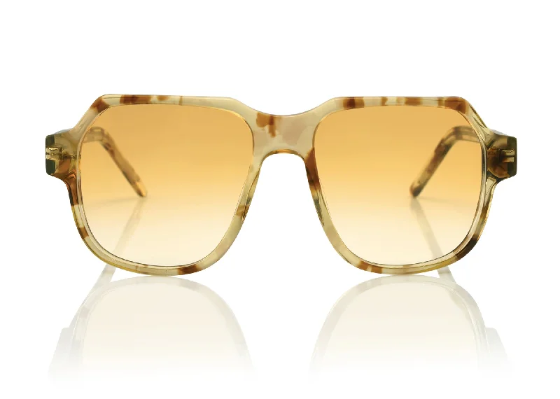 DAKOTA sunglasses | Clear Tortoiseshell with Caramel Lens