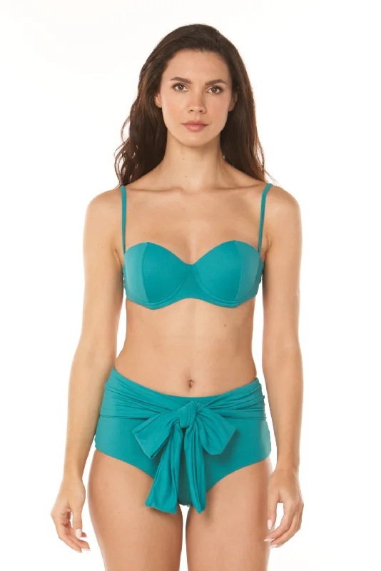 Emerald Seda High Waist Bikini