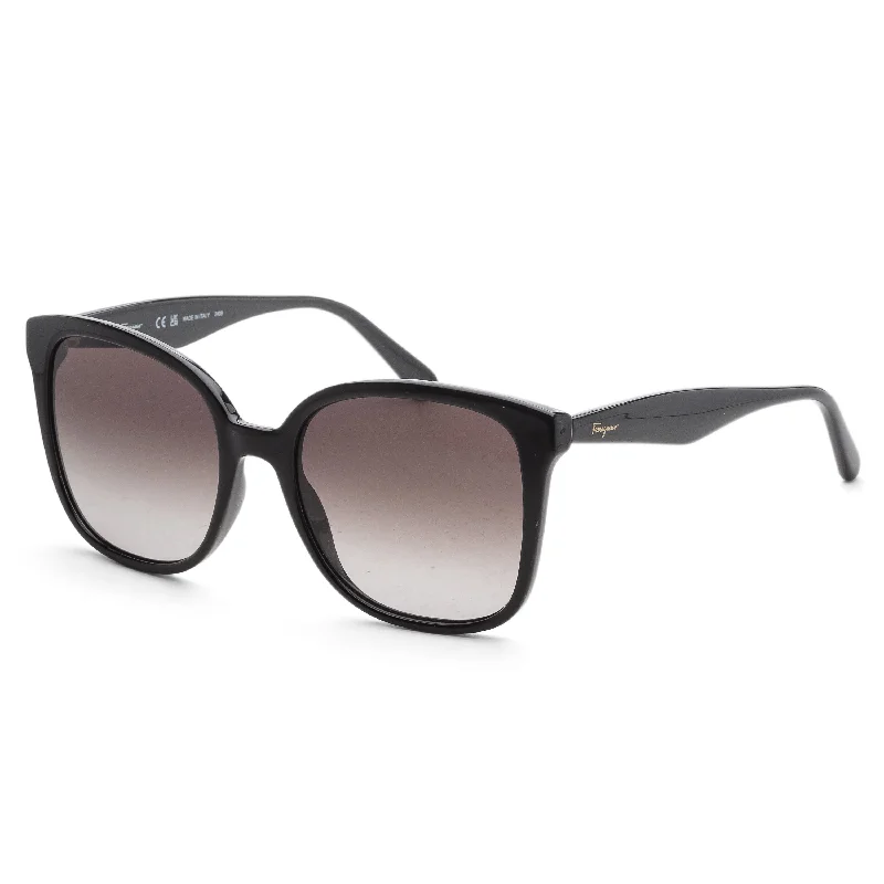 Ferragamo Women's 56mm Black Sunglasses