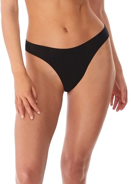 Freya Swimwear Remix Black Brazilian Cheeky Bikini Bottom 5891