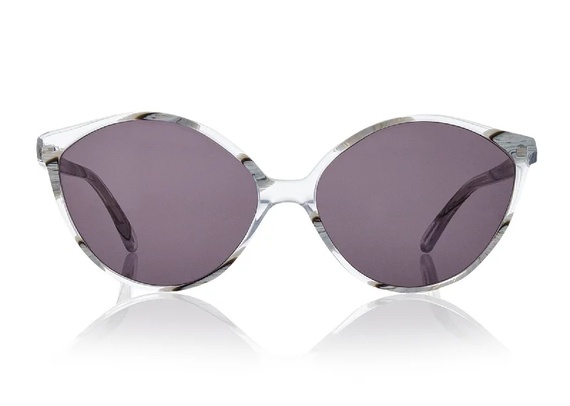 ISTANBUL  Sunglasses | Clear Zebra