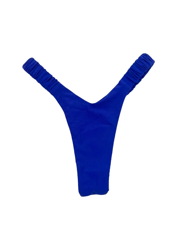 JUICY SCRUNCHIE V BOTTOM - BLUE RAZZ