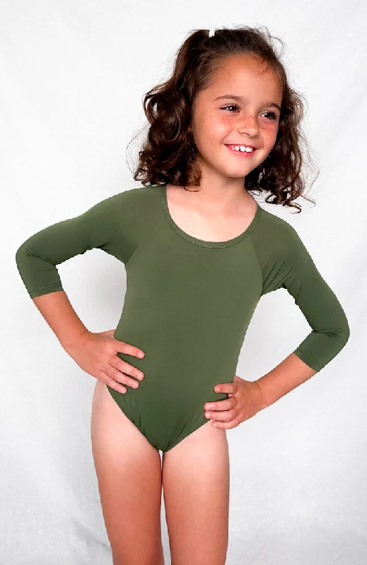 Keiki L'Amour Moss Long Sleeve One Piece