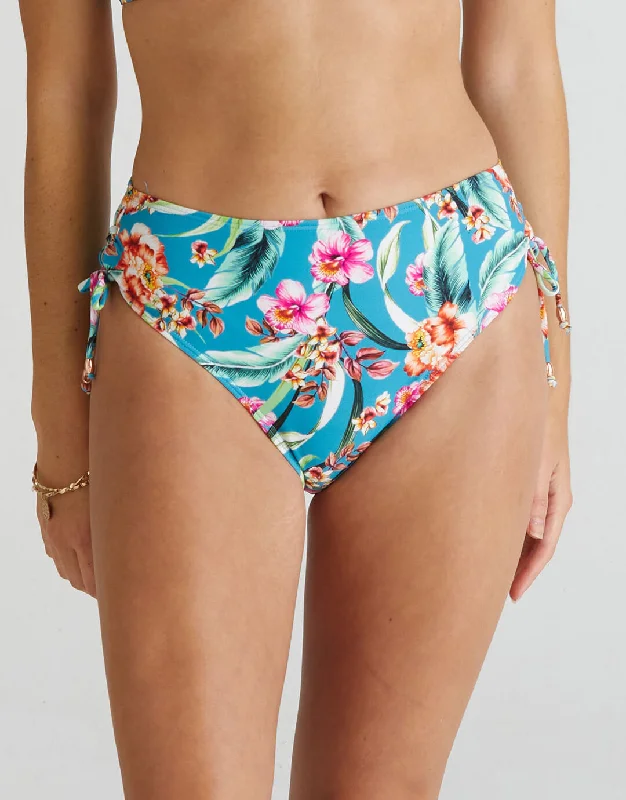 Melody Charlotte High Waist Bikini Pant - Multi