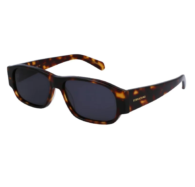 Men's Sf1109S Sunglasses In Dark Tortoise/dark Grey