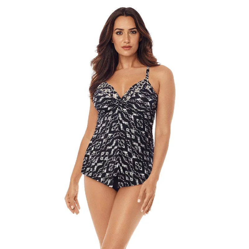 SALE Miraclesuit Labyrinth Love Knot Tankini Top