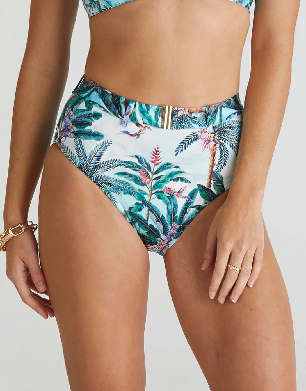 Muse Marilyn High Waist Bikini Pant - Multi