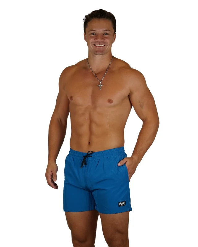 PAPI MEN TRUNKS 5.5" & 7.5" STRETCH-BLUE