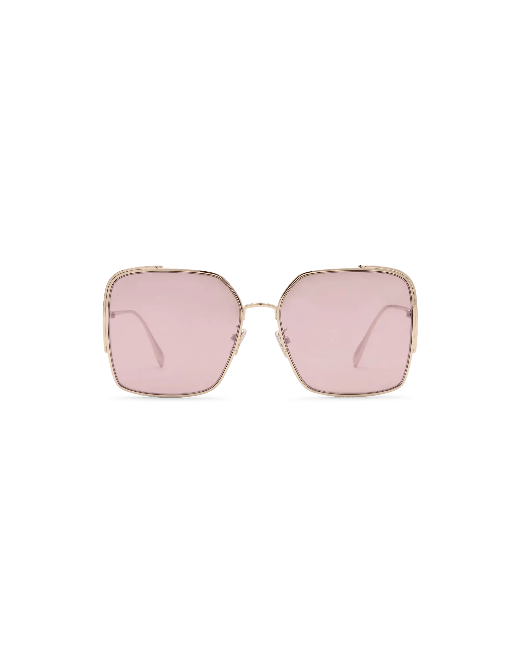 Pink Lens O’Lock Square Sunglasses