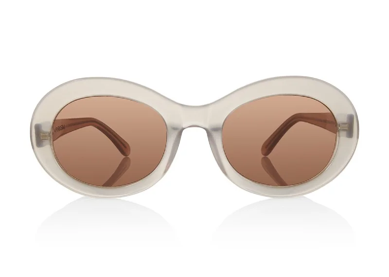 SAN FRANCISCO Sunglasses | Clear Taupe