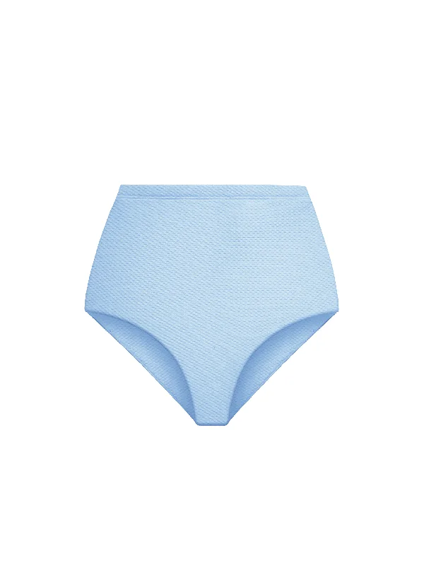 The Sculpting High Waist Brief - Powder Blue