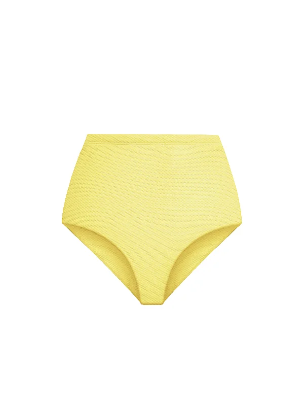 The Sculpting High Waist Brief - Sunbeam