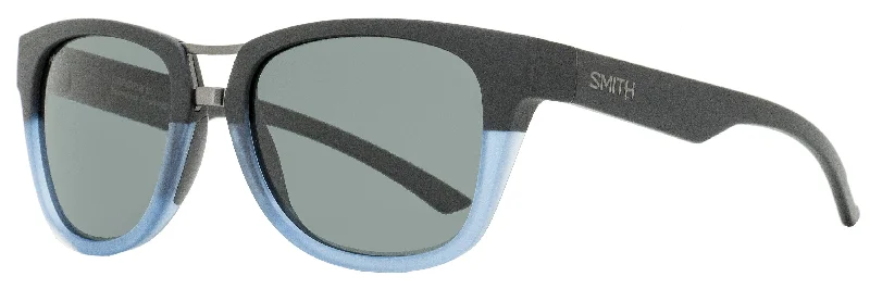 Smith Unisex Carbonic Sunglasses Landmark WKBEE Matte Black/Blue 53mm