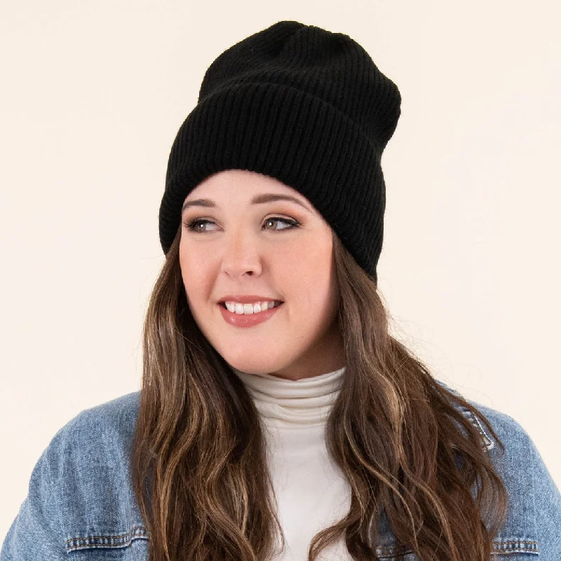 Snow Rescue Hat, Black