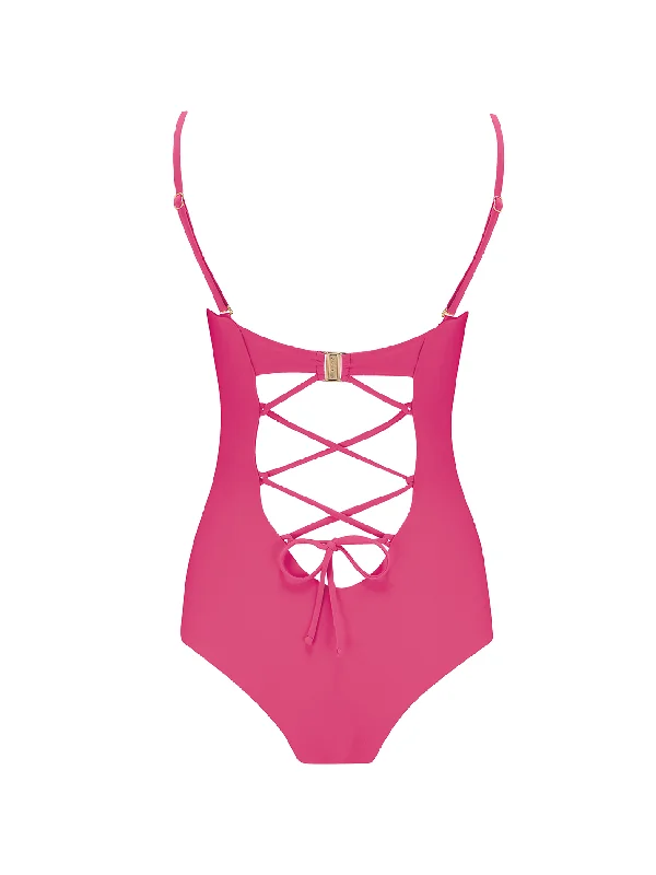 The 9.2.9 Swimsuit - Hot Pink