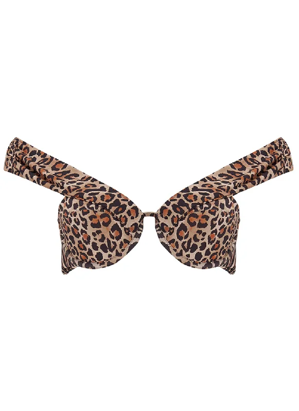 The Bardot Bustier Bra - Wild Side