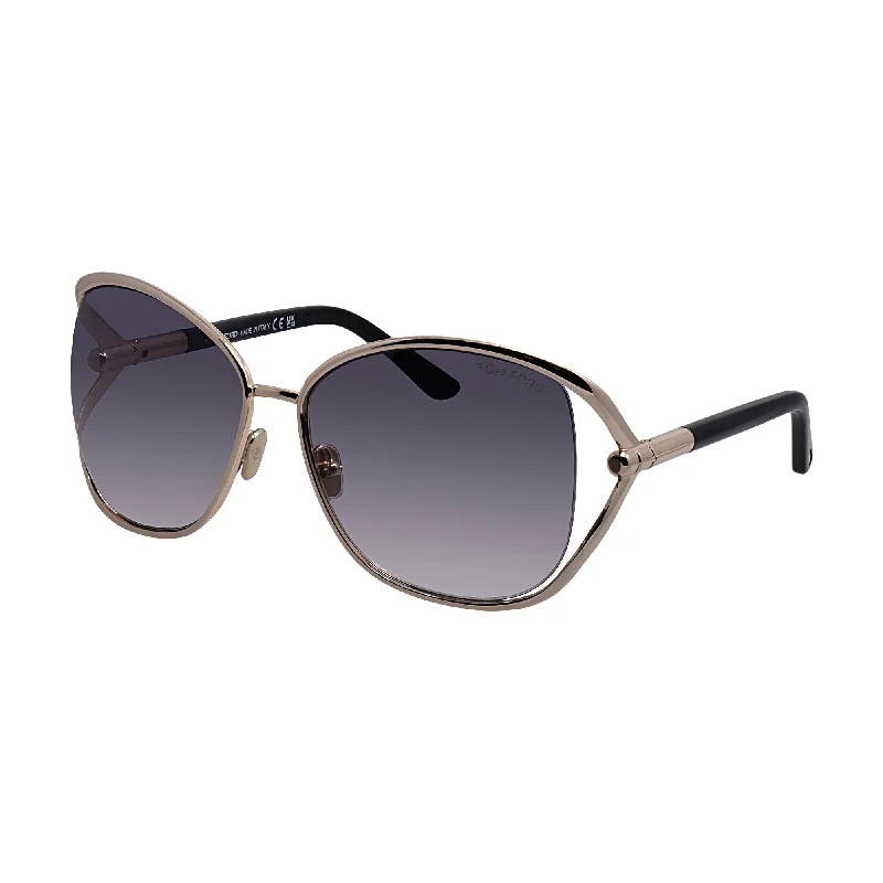 Tom Ford  FT 1091 28B 62mm Womens Butterfly Sunglasses