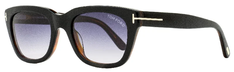 Tom Ford Unisex Snowdon Sunglasses TF237 05B Black/Havana 52mm