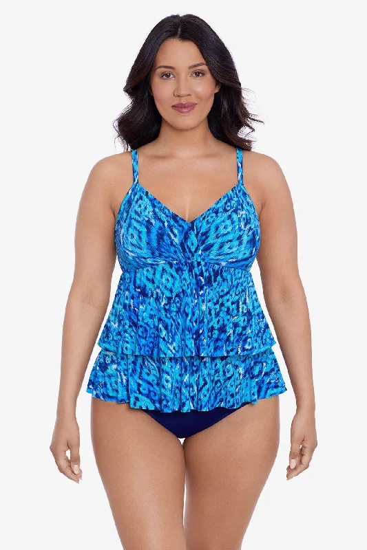 Bali Brocade Leona Tankini Top