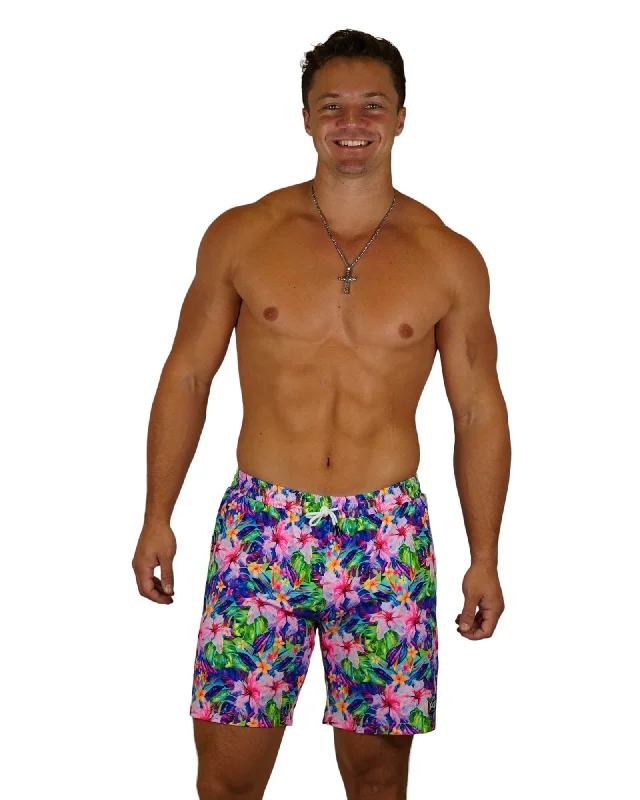 TROPICANA BLISS MEN TRUNKS 5.5" & 7.5" STRETCH