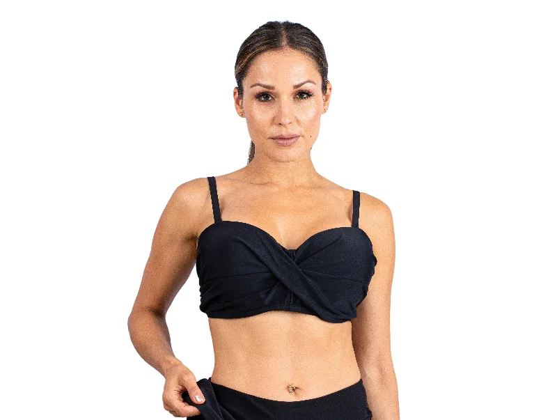 Twist Front Bandeau Top