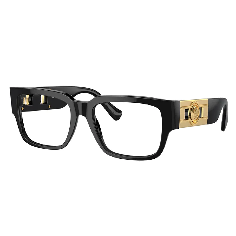 Versace ICONIC VE 3350 GB1 53mm Unisex Square Eyeglasses 53mm