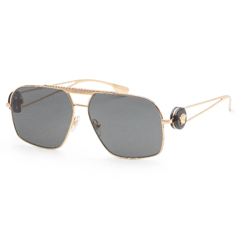 Versace Men's 62mm Gold Sunglasses