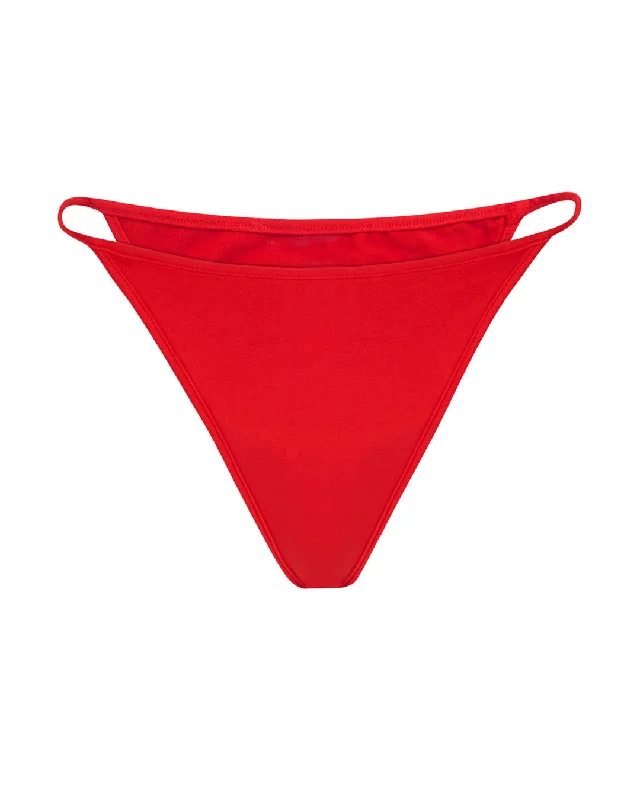 ZESTFUL Bikini Bottoms | Bright Red